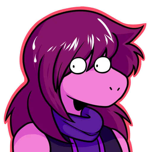 Эмодзи Susie_Deltarune