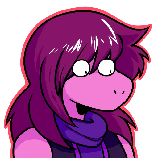 Эмодзи Susie_Deltarune