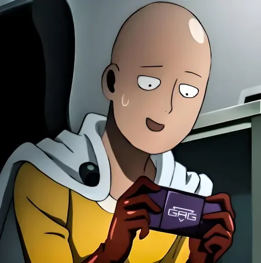 Эмодзи One Punch Man Saitama