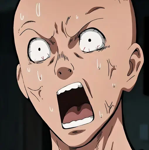 Эмодзи One Punch Man Saitama