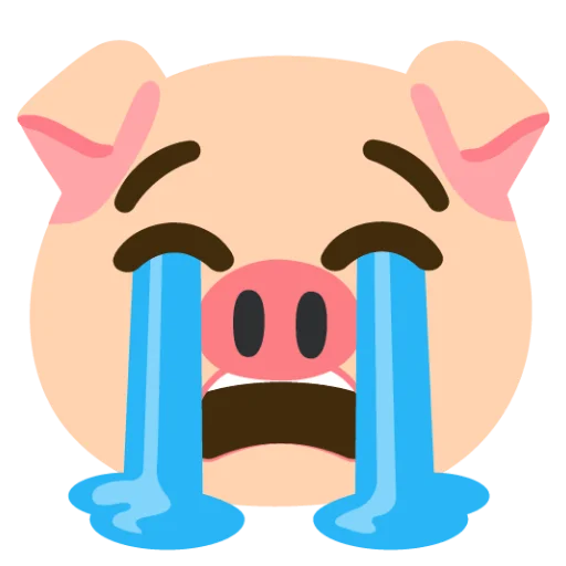 Эмодзи Свинка