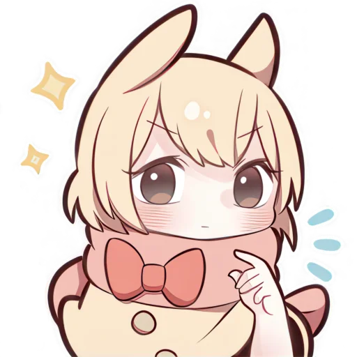 Эмодзи Сладкий зайчик