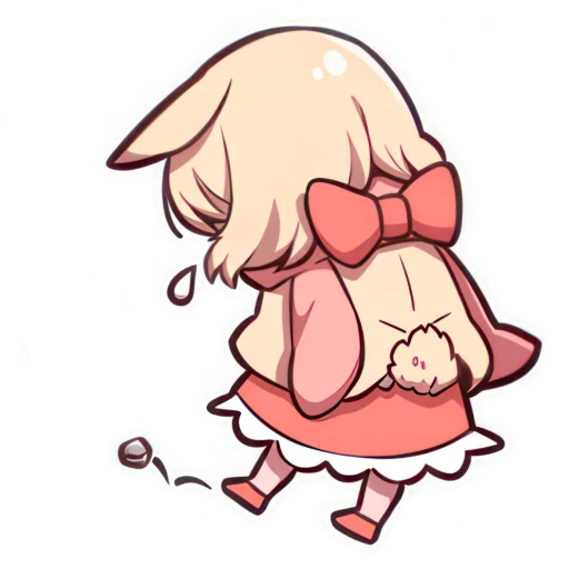 Эмодзи Сладкий зайчик