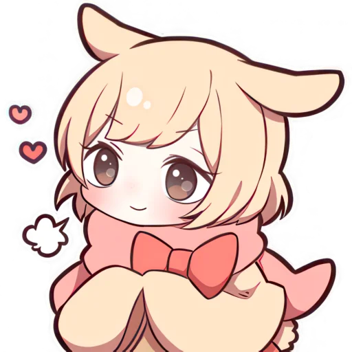 Эмодзи Сладкий зайчик