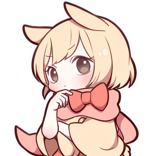 Эмодзи Сладкий зайчик