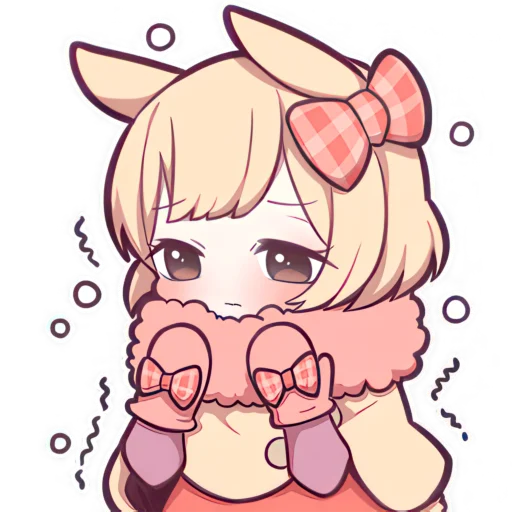 Эмодзи Сладкий зайчик