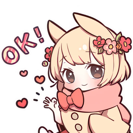 Эмодзи Сладкий зайчик