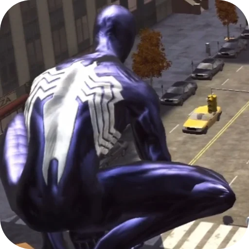 Эмодзи Symbiote Spidey