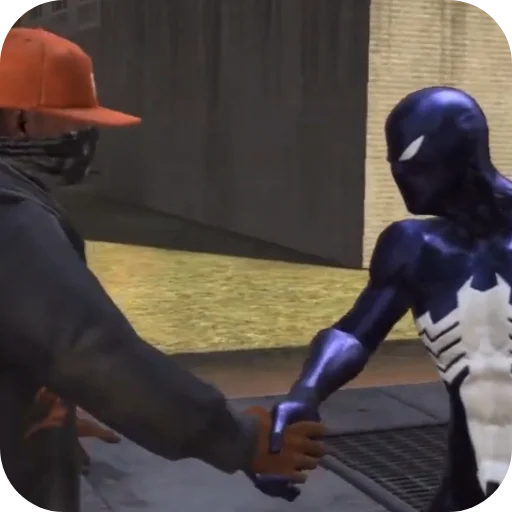 Эмодзи Symbiote Spidey