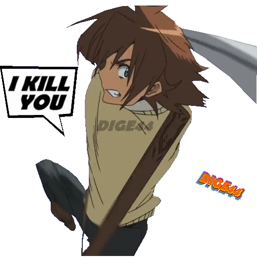 Эмодзи TATSUMI AKAME GA KILL