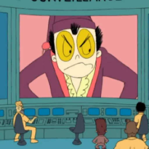 Эмодзи THE WARDEN / Superjail / Супертюрьма