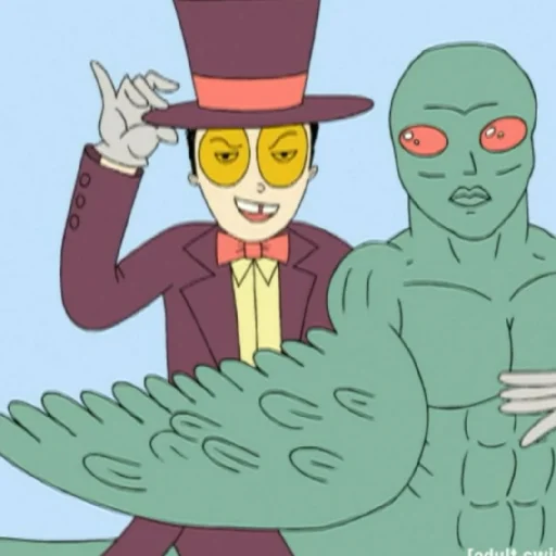 Эмодзи THE WARDEN / Superjail / Супертюрьма