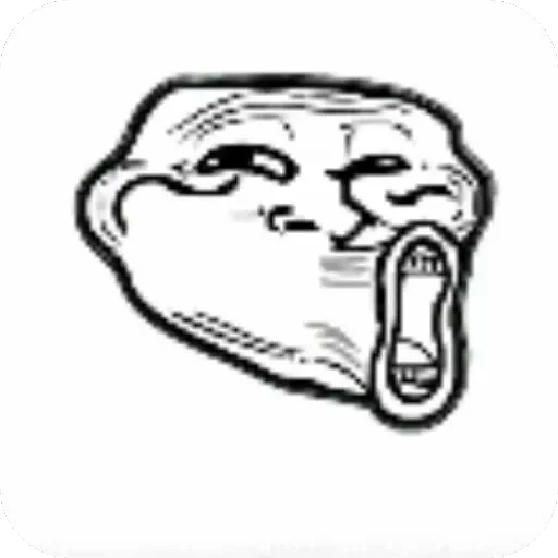 Эмодзи Троллфейсы
