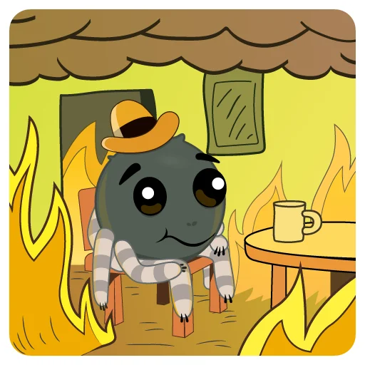 Эмодзи Паучок