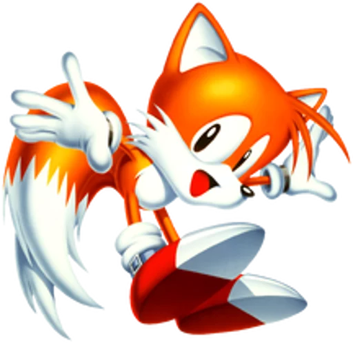 Эмодзи Miles Tail Prower