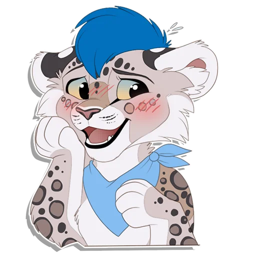 Эмодзи Tailz SnowMew