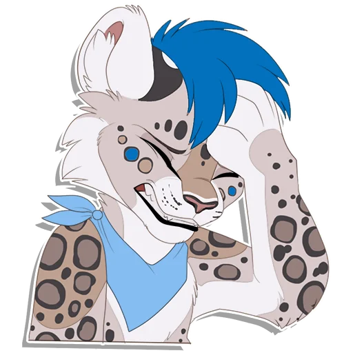 Эмодзи Tailz SnowMew