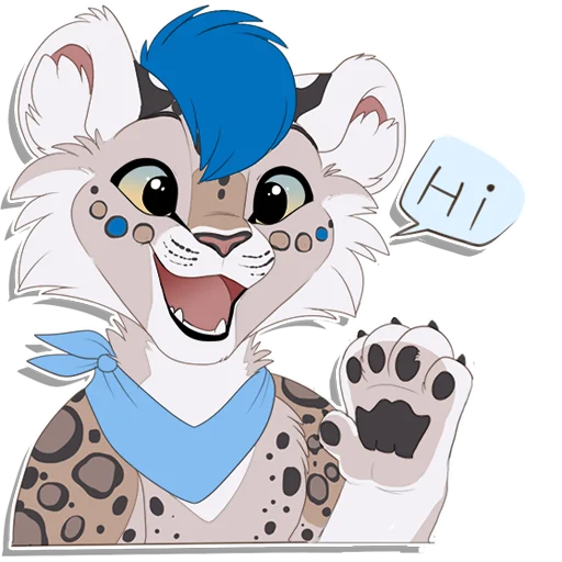 Эмодзи Tailz SnowMew