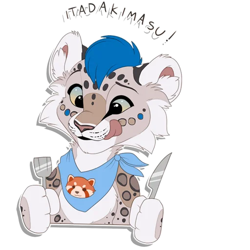 Эмодзи Tailz SnowMew