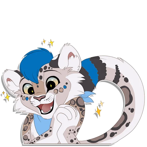 Эмодзи Tailz SnowMew