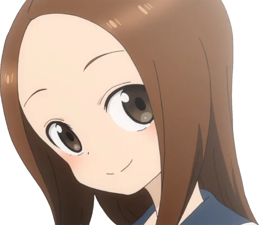 Эмодзи Let us all love Takagi