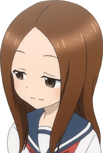 Эмодзи Let us all love Takagi