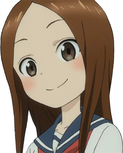 Эмодзи Let us all love Takagi