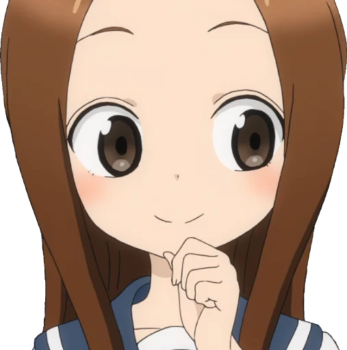 Эмодзи Let us all love Takagi