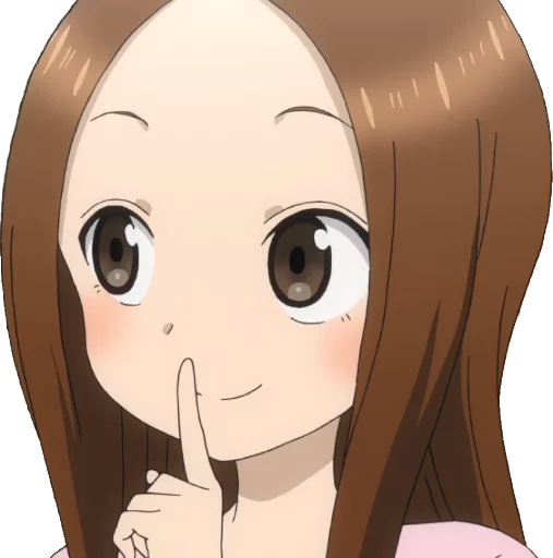 Эмодзи Let us all love Takagi