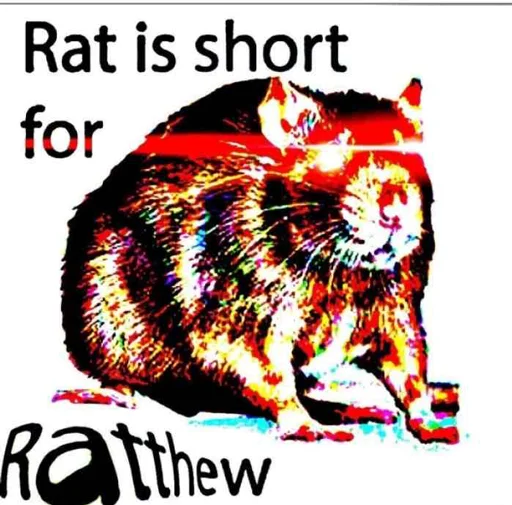 Эмодзи Take this rat!
