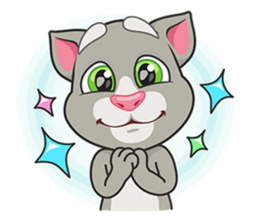Эмодзи Talking Tom