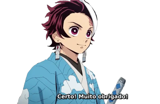 Эмодзи Tanjiro Kamado