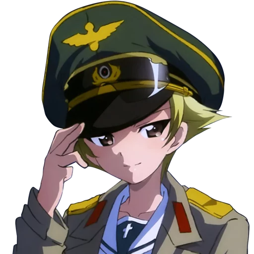 Эмодзи Girls und Panzer