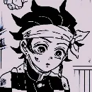 Эмодзи Kanao and Tanjiro