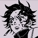 Эмодзи Kanao and Tanjiro