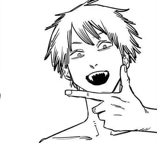 Эмодзи Chainsaw Man