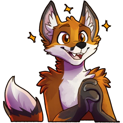 Эмодзи Tav Fox