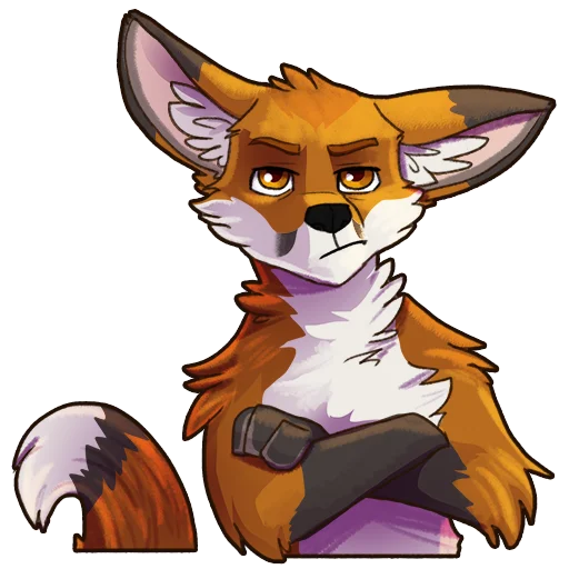 Эмодзи Tav Fox
