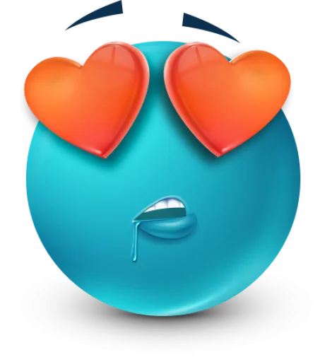 Эмодзи Teal Face