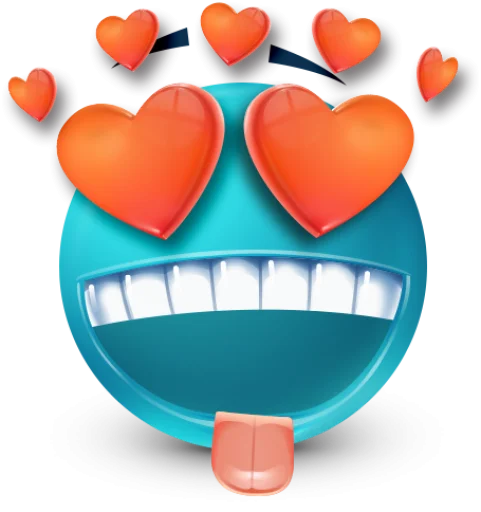 Эмодзи Teal Face
