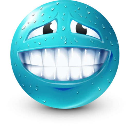 Эмодзи Teal Face