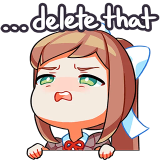 Эмодзи Doki Doki Literature Club