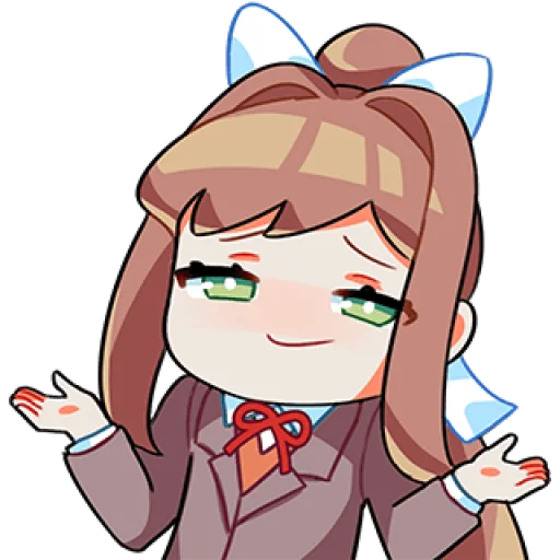 Эмодзи Doki Doki Literature Club