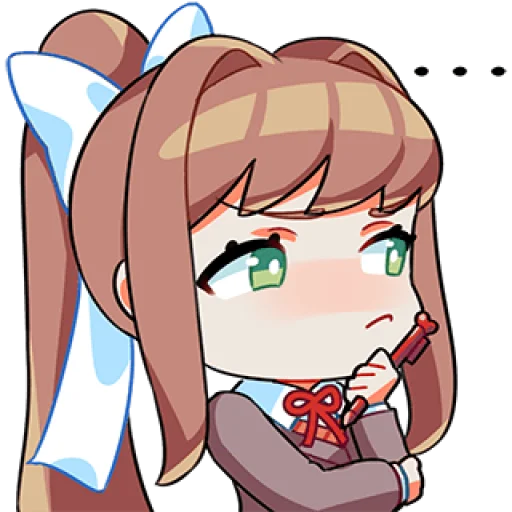 Эмодзи Doki Doki Literature Club