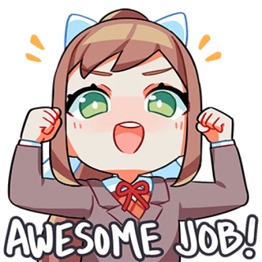 Эмодзи Doki Doki Literature Club