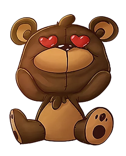 Эмодзи Мишка Teddy