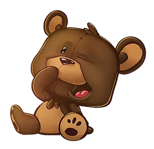 Эмодзи Мишка Teddy
