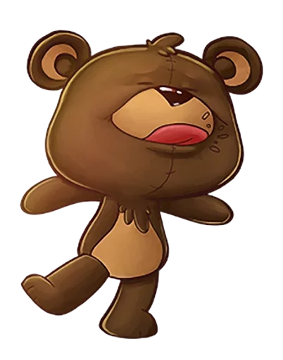 Эмодзи Мишка Teddy