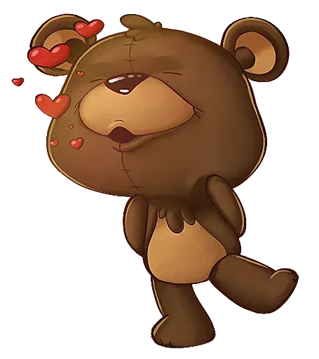 Эмодзи Мишка Teddy