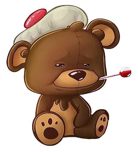 Эмодзи Мишка Teddy